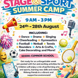 DARE Academy Stage & Sports Summer Camp | Cumnor School (24th–28th August)
